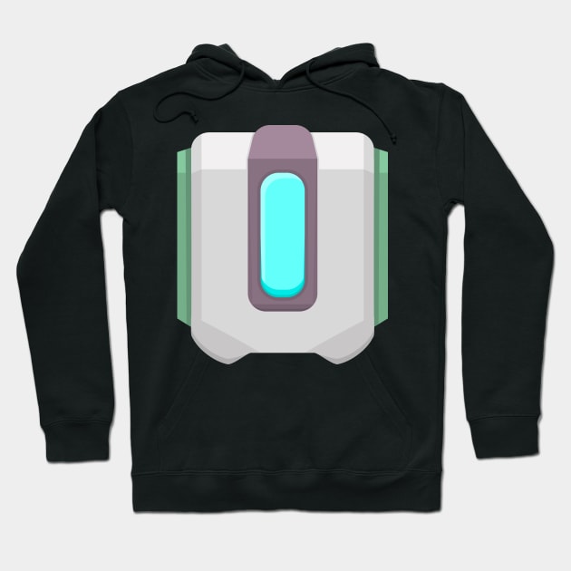 Bastion minimalist Hoodie by Mellamanpel